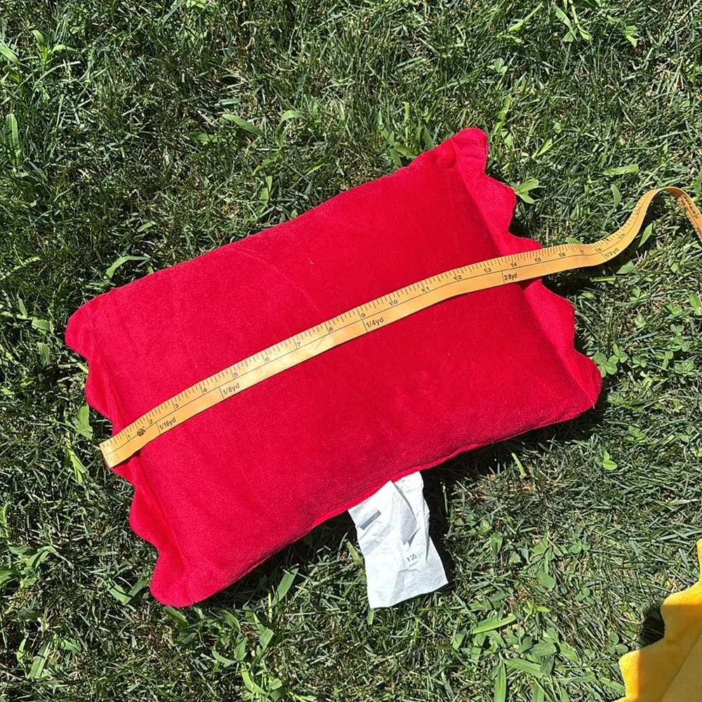 NWT Target Bullseye Ketchup and Mustard Decorative Pillows